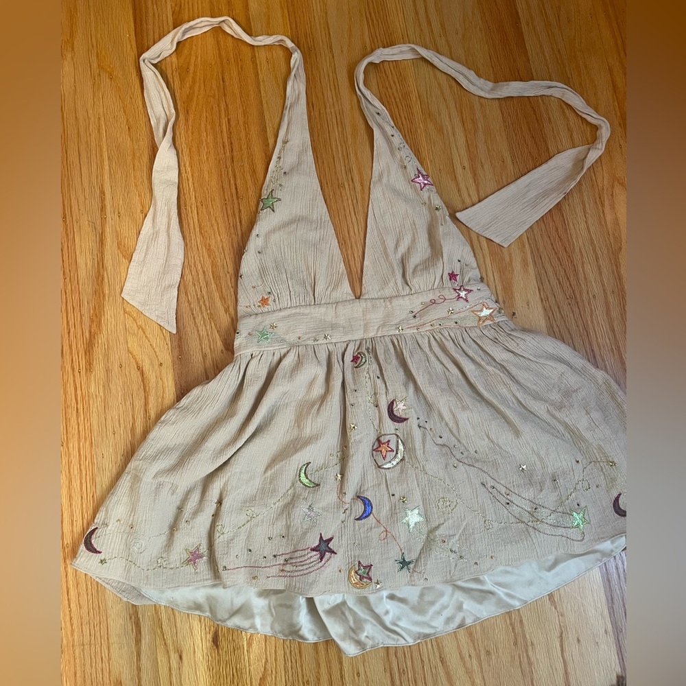 Vintage LaROK Tan Halter Top